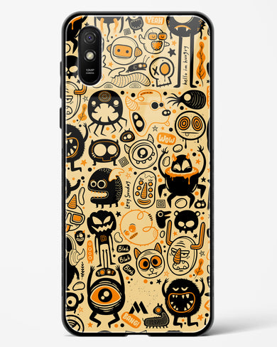 Hungry Monsters Glass Case Phone Cover (Xiaomi)