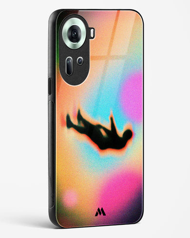 Free Falling Glass Case Phone Cover (Oppo)