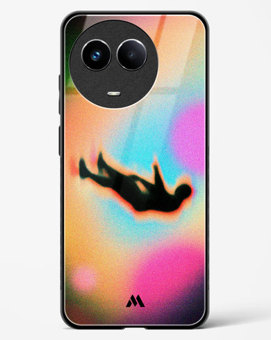 Free Falling Glass Case Phone Cover (Realme)