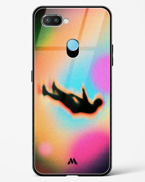 Free Falling Glass Case Phone Cover (Realme)