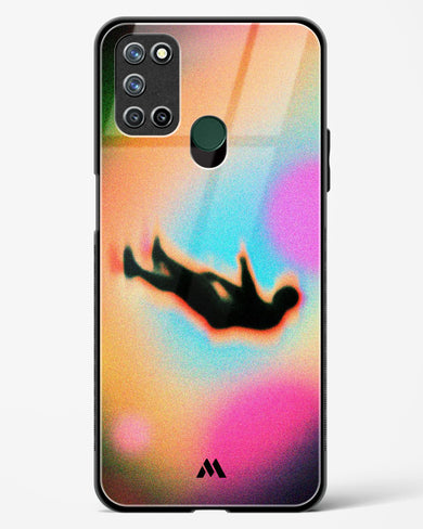 Free Falling Glass Case Phone Cover (Realme)