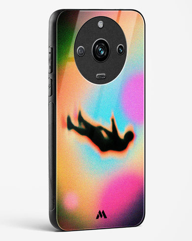 Free Falling Glass Case Phone Cover (Realme)