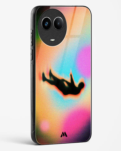 Free Falling Glass Case Phone Cover (Realme)