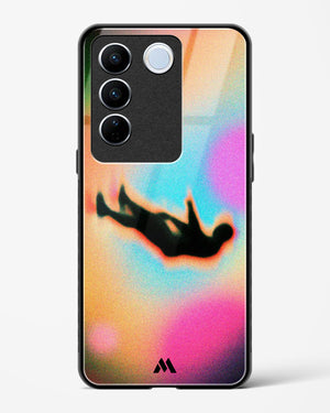 Free Falling Glass Case Phone Cover (Vivo)