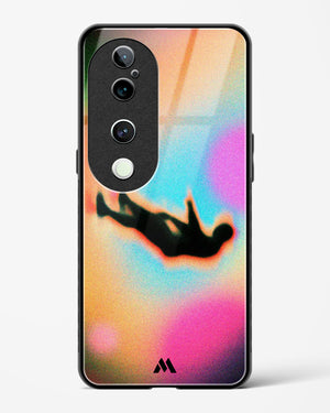 Free Falling Glass Case Phone Cover (Vivo)