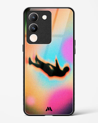 Free Falling Glass Case Phone Cover (Vivo)