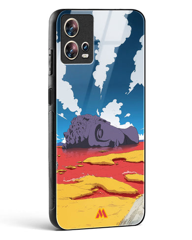 Buddha in Despair Glass Case Phone Cover (Motorola)