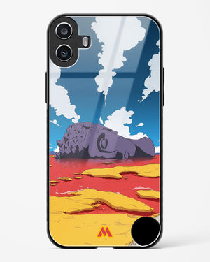 Buddha in Despair Glass Case Phone Cover (Nothing)