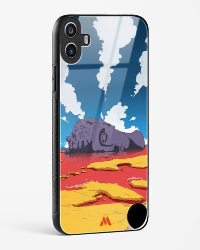 Buddha in Despair Glass Case Phone Cover (Nothing)