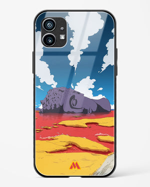 Buddha in Despair Glass Case Phone Cover (Nothing)