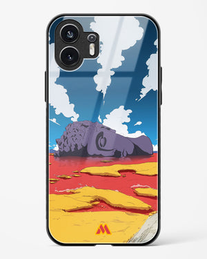 Buddha in Despair Glass Case Phone Cover (Nothing)