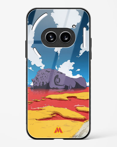 Buddha in Despair Glass Case Phone Cover (Nothing)