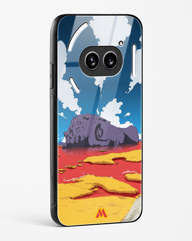 Buddha in Despair Glass Case Phone Cover (Nothing)