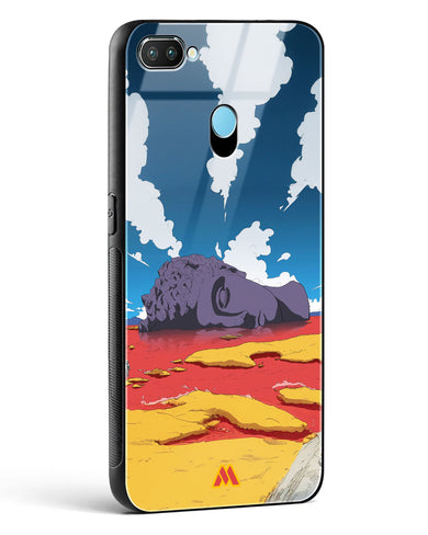 Buddha in Despair Glass Case Phone Cover (Realme)