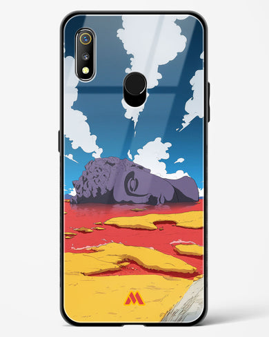 Buddha in Despair Glass Case Phone Cover (Realme)