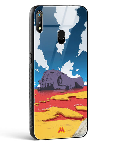 Buddha in Despair Glass Case Phone Cover (Realme)