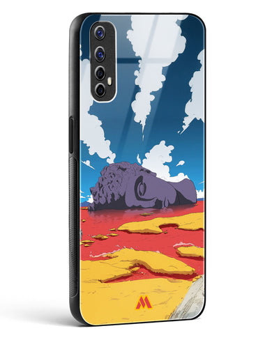 Buddha in Despair Glass Case Phone Cover (Realme)