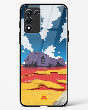 Buddha in Despair Glass Case Phone Cover (Realme)