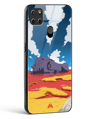 Buddha in Despair Glass Case Phone Cover (Realme)