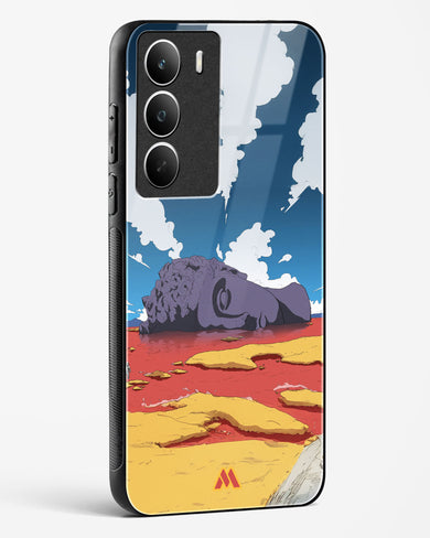 Buddha in Despair Glass Case Phone Cover (Realme)