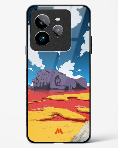 Buddha in Despair Glass Case Phone Cover (Realme)