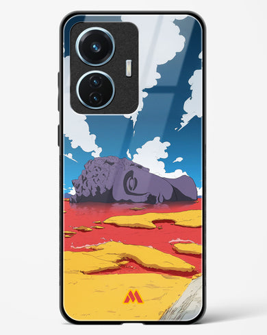 Buddha in Despair Glass Case Phone Cover (Vivo)