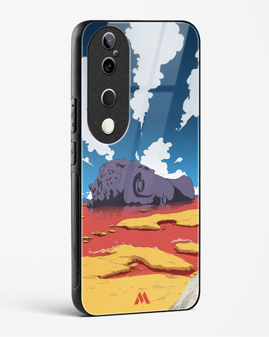 Buddha in Despair Glass Case Phone Cover (Vivo)