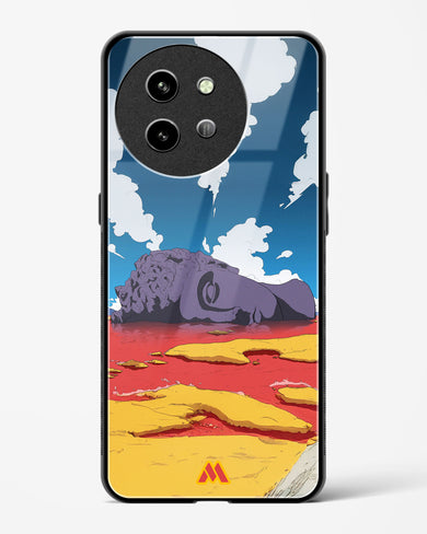 Buddha in Despair Glass Case Phone Cover (Vivo)