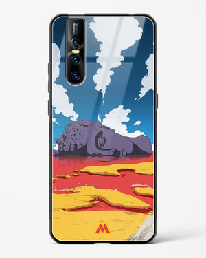 Buddha in Despair Glass Case Phone Cover (Vivo)