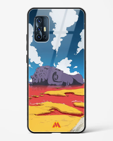 Buddha in Despair Glass Case Phone Cover (Vivo)