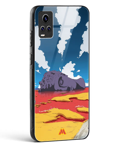 Buddha in Despair Glass Case Phone Cover (Vivo)