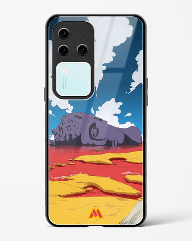 Buddha in Despair Glass Case Phone Cover (Vivo)