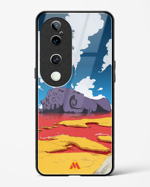 Buddha in Despair Glass Case Phone Cover (Vivo)