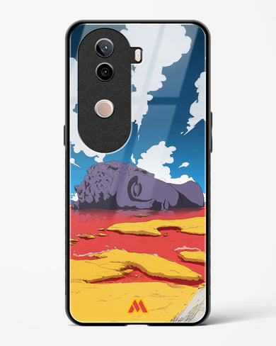 Buddha in Despair Glass Case Phone Cover (Vivo)