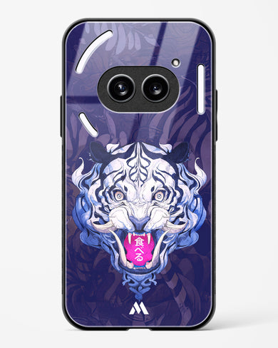 Tiger Tantrum Glass Case Phone Cover (Nothing)