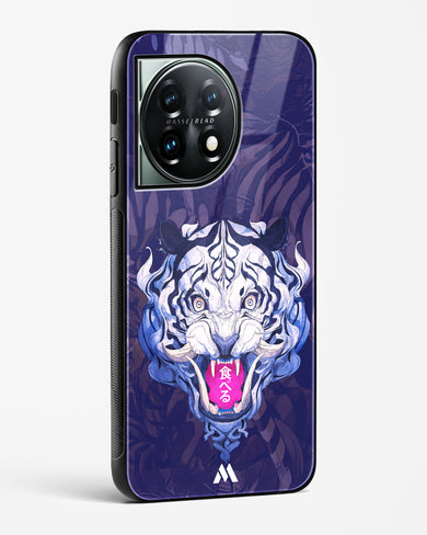 Tiger Tantrum Glass Case Phone Cover (OnePlus)