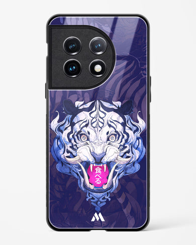 Tiger Tantrum Glass Case Phone Cover (OnePlus)