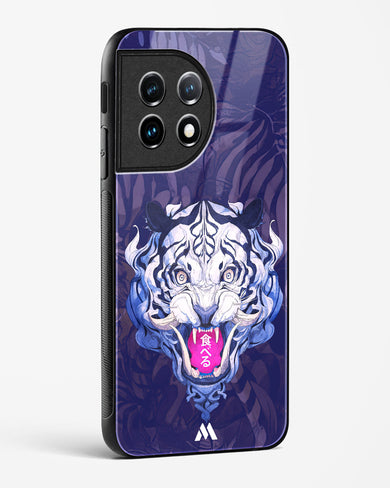 Tiger Tantrum Glass Case Phone Cover (OnePlus)