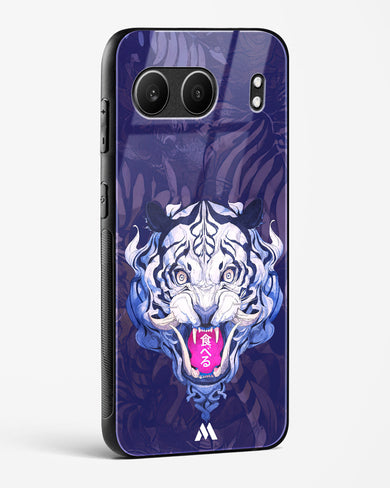 Tiger Tantrum Glass Case Phone Cover (OnePlus)