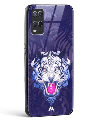 Tiger Tantrum Glass Case Phone Cover (Oppo)