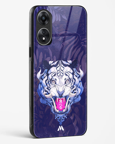 Tiger Tantrum Glass Case Phone Cover (Oppo)