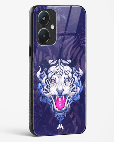 Tiger Tantrum Glass Case Phone Cover (Oppo)