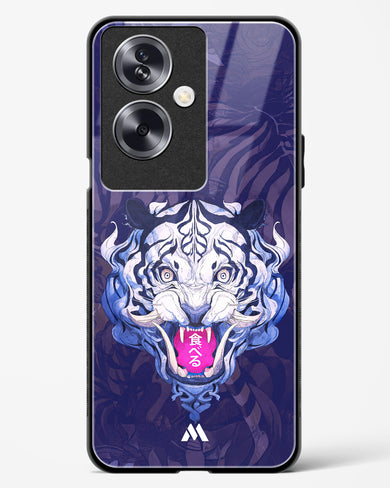 Tiger Tantrum Glass Case Phone Cover (Oppo)