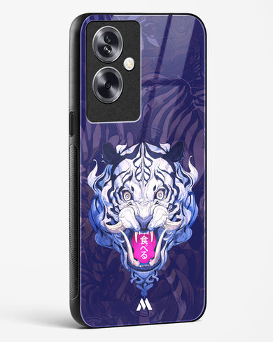 Tiger Tantrum Glass Case Phone Cover (Oppo)