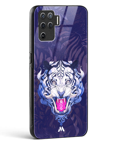 Tiger Tantrum Glass Case Phone Cover (Oppo)