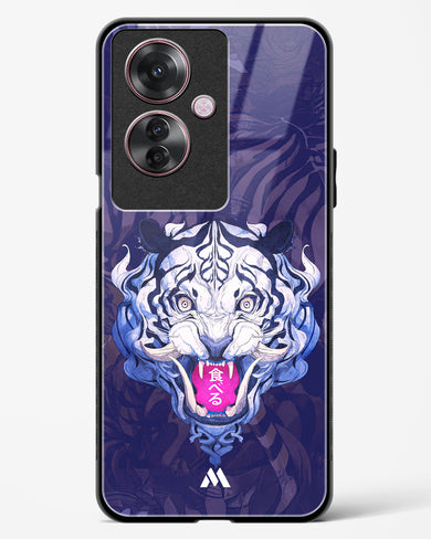 Tiger Tantrum Glass Case Phone Cover (Oppo)