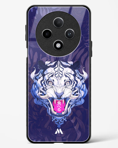 Tiger Tantrum Glass Case Phone Cover (Oppo)