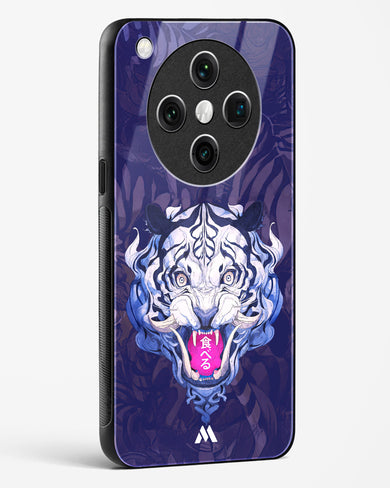 Tiger Tantrum Glass Case Phone Cover (Oppo)