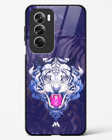 Tiger Tantrum Glass Case Phone Cover (Oppo)