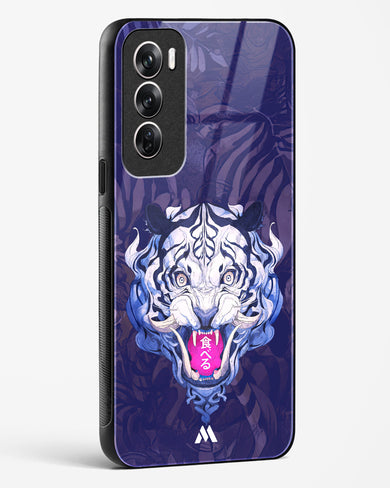 Tiger Tantrum Glass Case Phone Cover (Oppo)